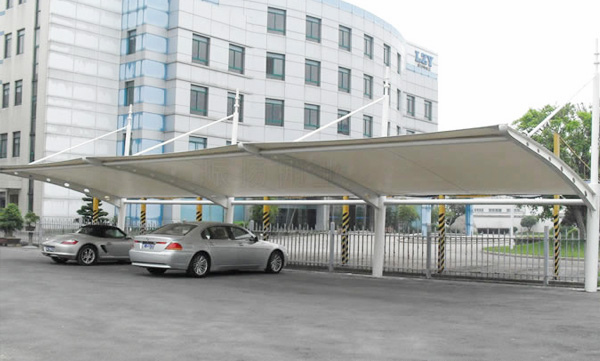 膜結構停車棚 膜結構停車棚